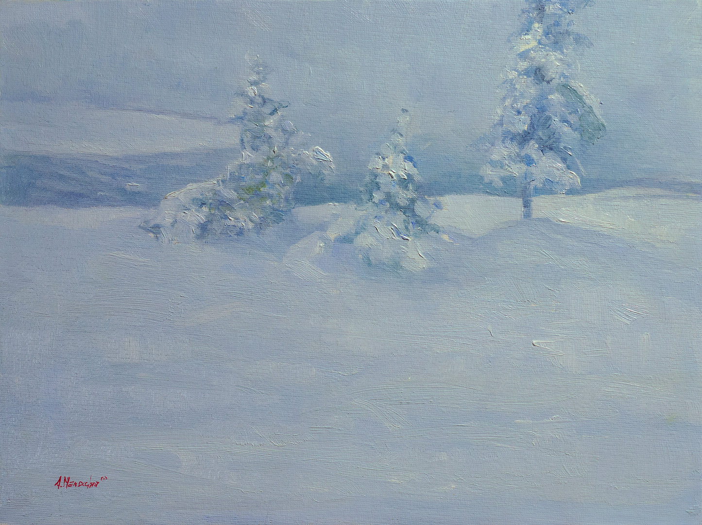 Adriano Manocchia - Winter Cover - Yellowstone