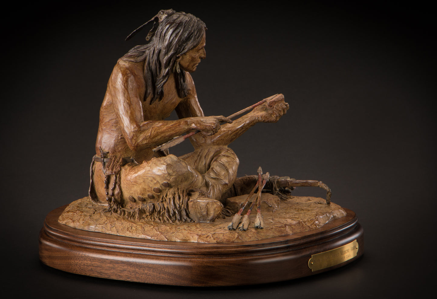 Bill Nebeker - Kiowa Iron Tipped Medicine Arrows