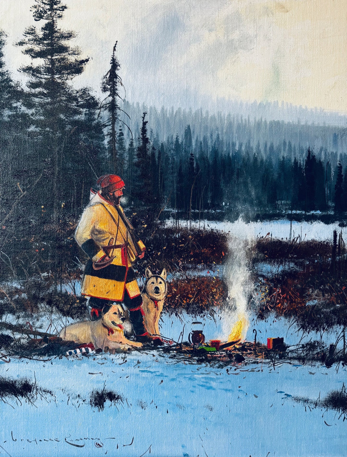 Nicholas Coleman - A Warm Fire