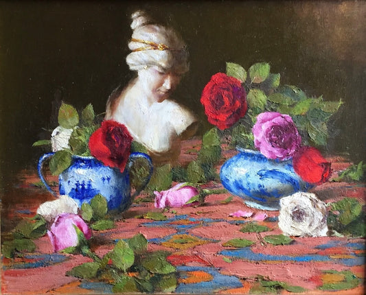 Robert Johnson- Contemplating Roses