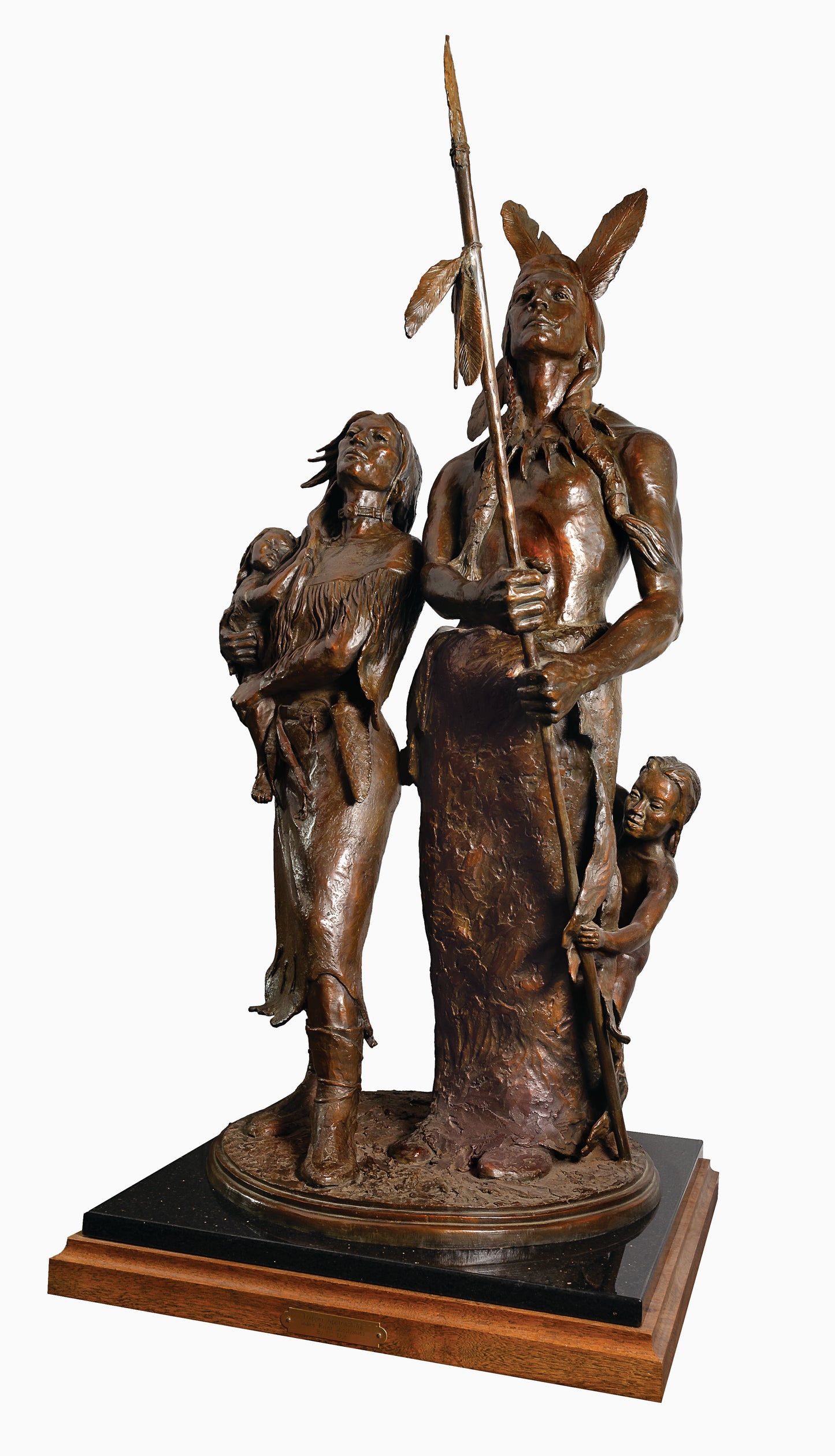 J.C. Dye - Trappers Approaching - Snake River Shoshones