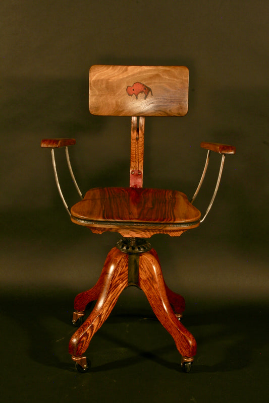 Brad Greenwood - Bison Desk Chair with Arms