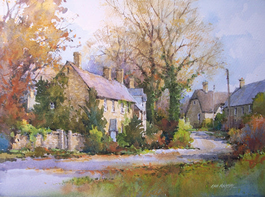Ian Ramsay-Oxfordshire Lane, Cotswolds, England