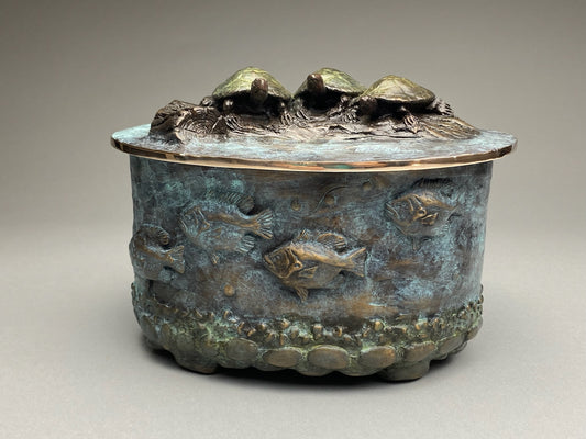 James G. Moore - Turtle Urn