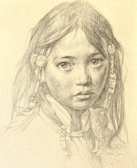 Jie Wei Zhou - Tibetan Girl