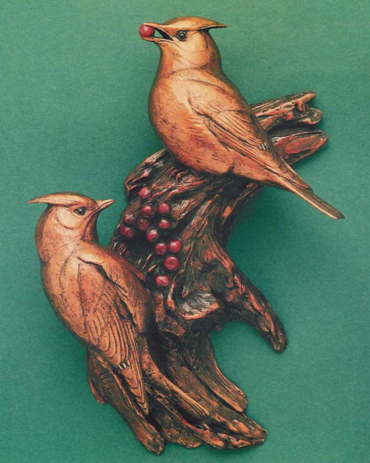 Kent Ullberg - Waxwings - Wall Hanging