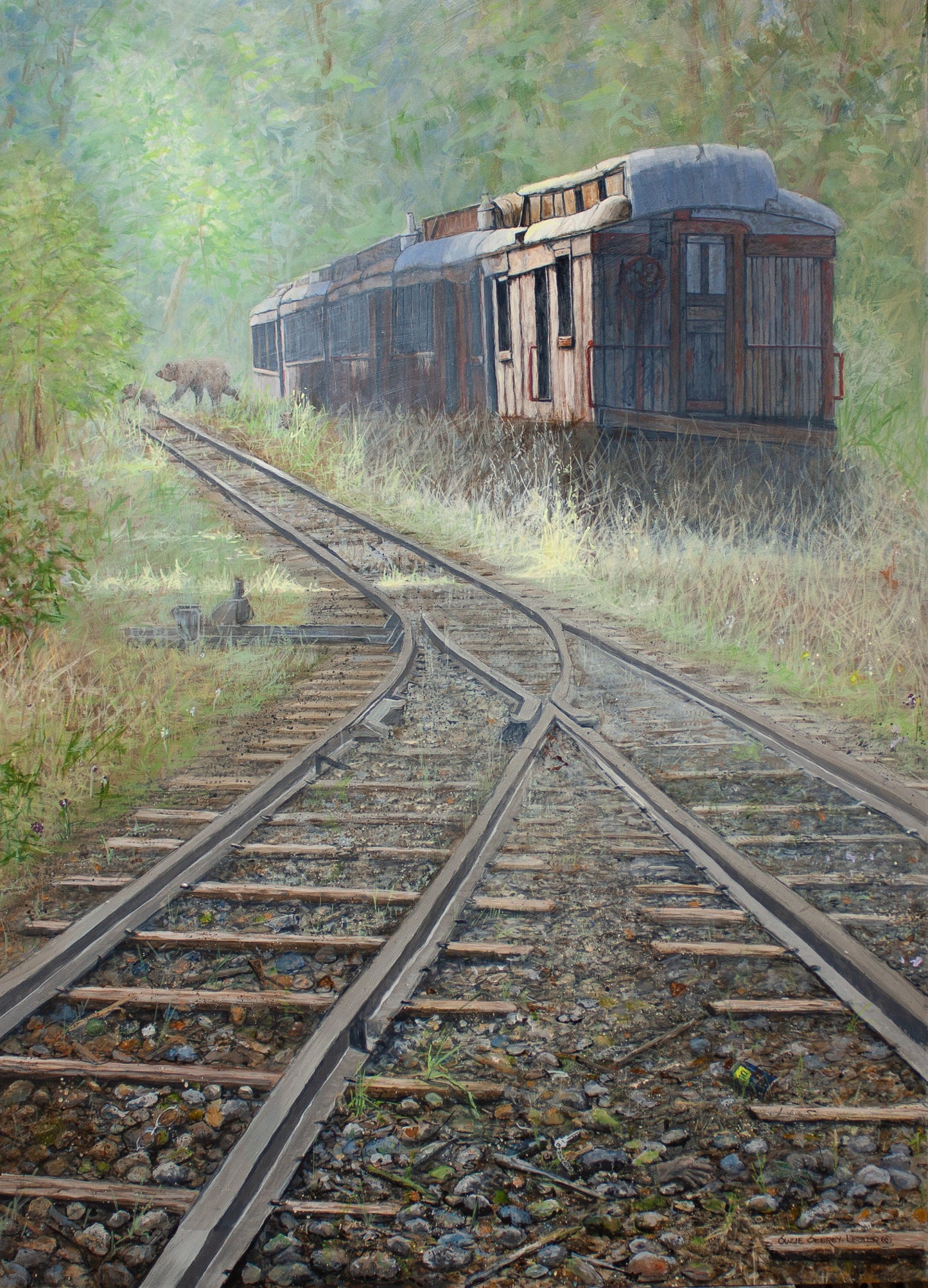 Suzie Seerey-Lester - Walking the Rails