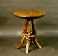 Brad Greenwood - Walnut Pedestal Table with Antlers
