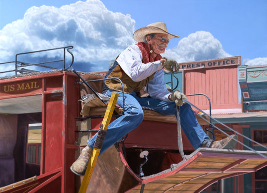 Bruce Lawes - US Mail By Clydesdale