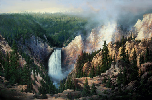 Bruce Cheever - Morning Mist Of The Yellowstone