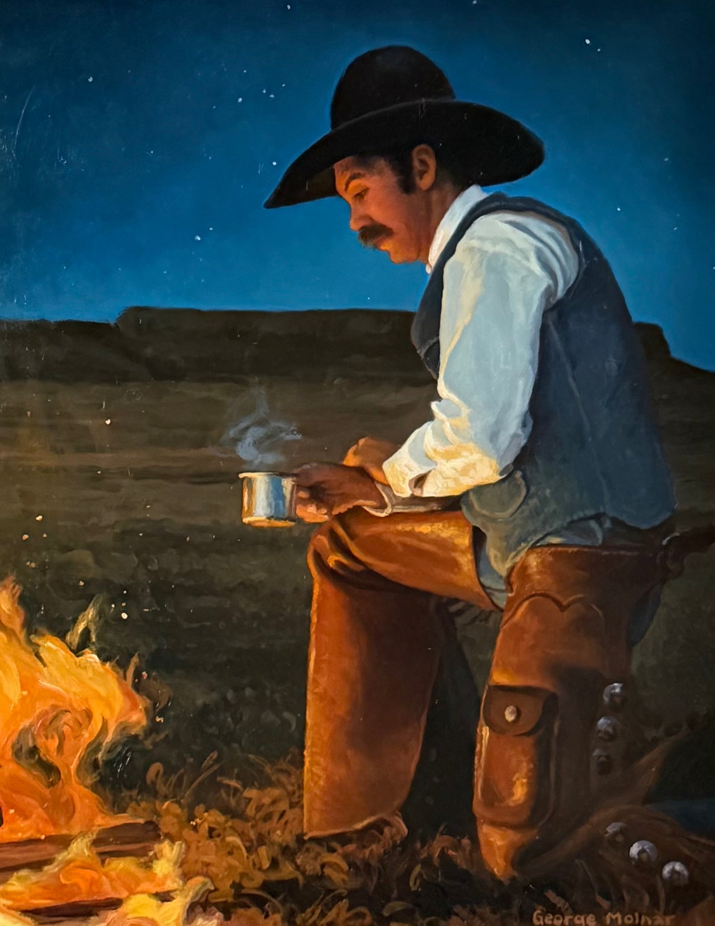 George Molnar - Cold Night, Hot Coffee