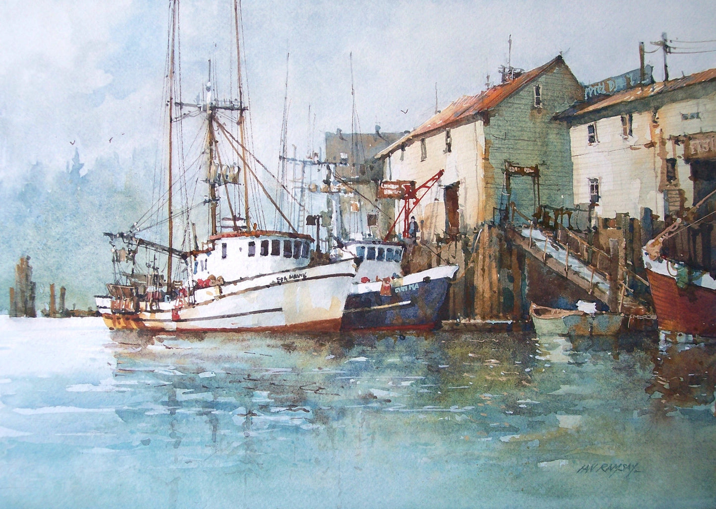 Ian Ramsay - Alaskan Cannery Dock