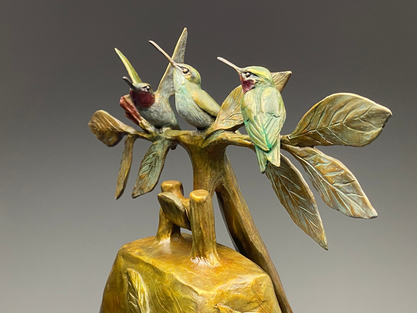 James G. Moore - Five Hummingbirds