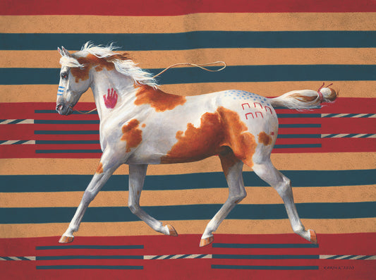 Jenness Cortez - War Horse #2 Pinto