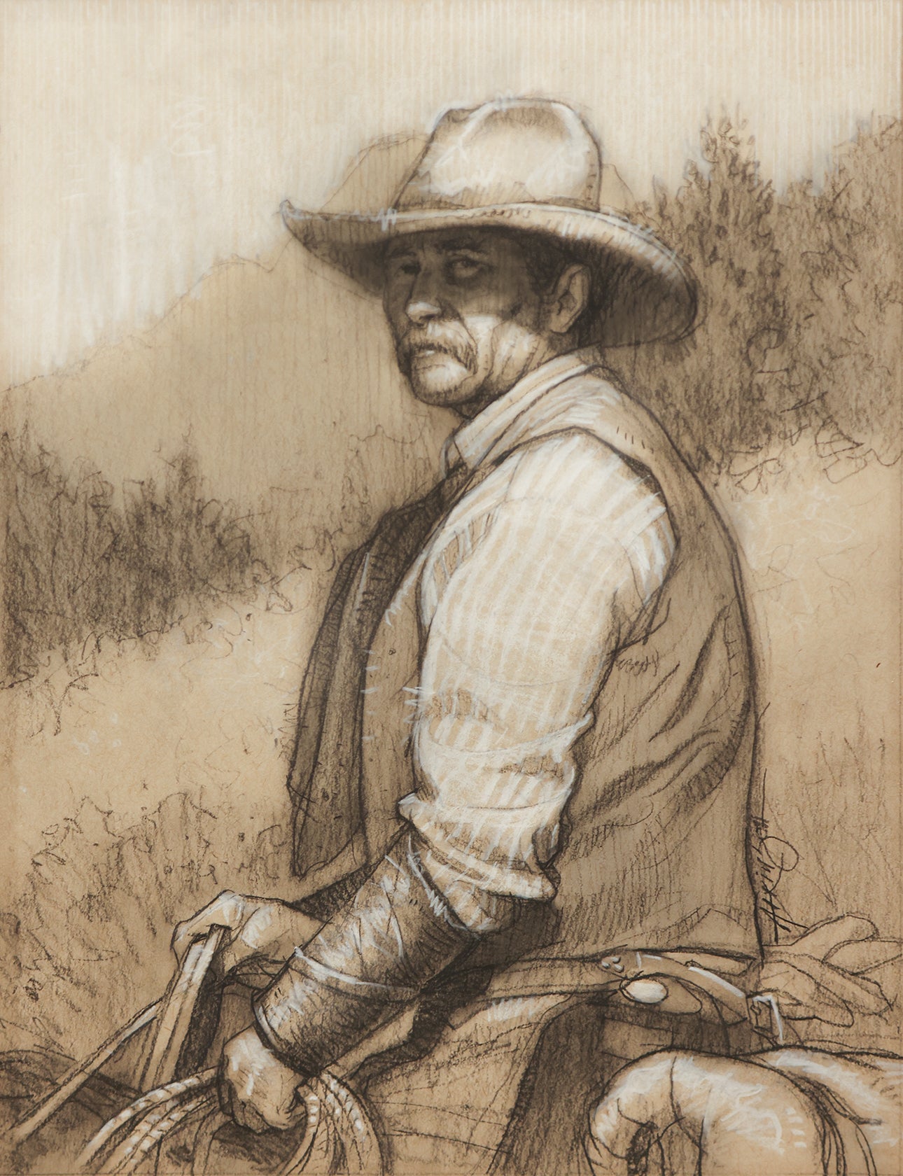 Steve Atkinson - Riding Lead Study