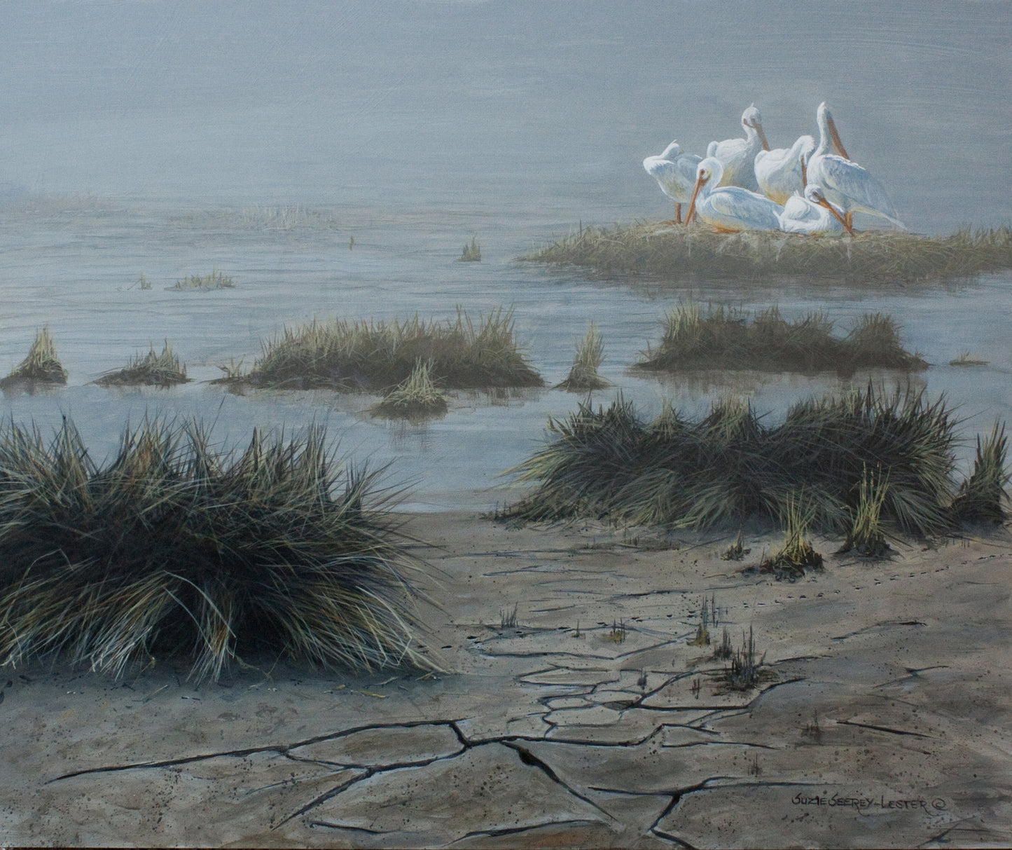 Suzie Seerey-Lester - White Parchment