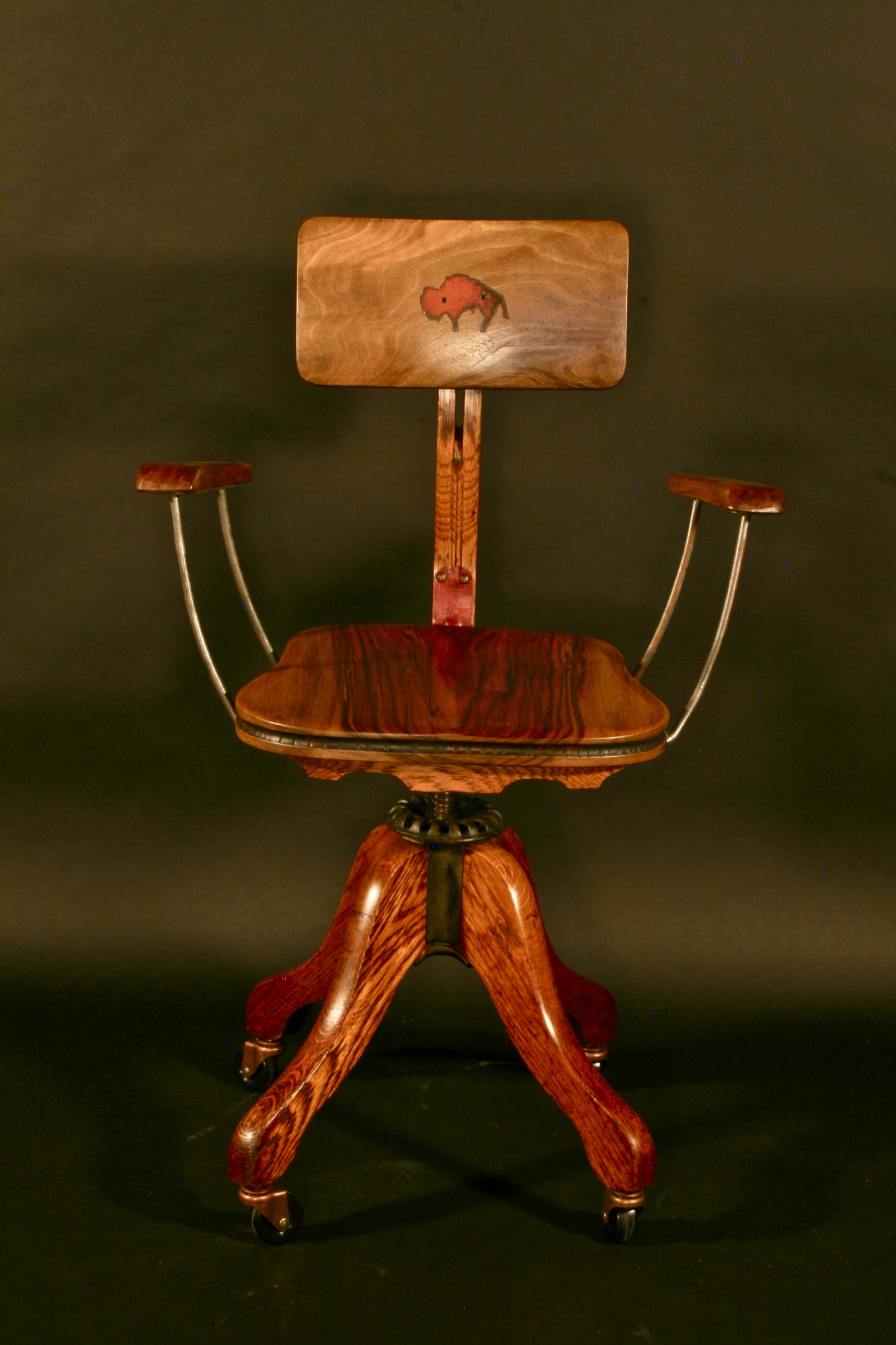 Brad Greenwood - Bison Desk Chair with Arms