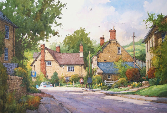Ian Ramsay-Church Street, Church Enstone, Oxfordshire