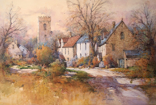 Ian Ramsay-Strolling into the Village, Oxfordshire