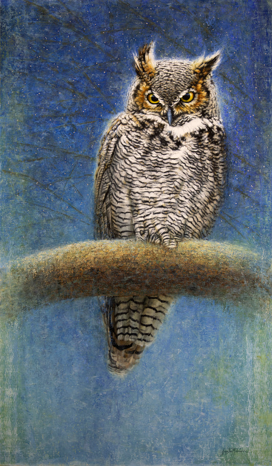 Krystii Melaine - Starlight - Great Horned Owl