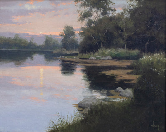 Ryan Brown - Sunset Over the Lake